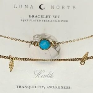♡Luna Norte Bracelet set with Lotus Token Card♡